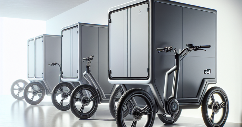 EAV 2Cubed 4-Wheeled E-Cargo Bikes: Revolutionizing Urban Delivery